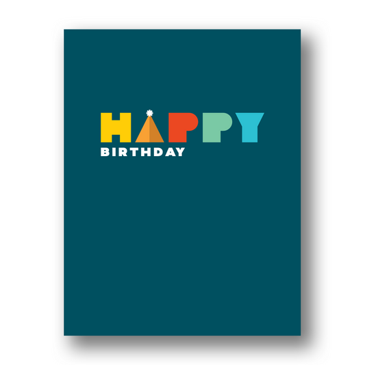 Happy Letters | Greeting Card