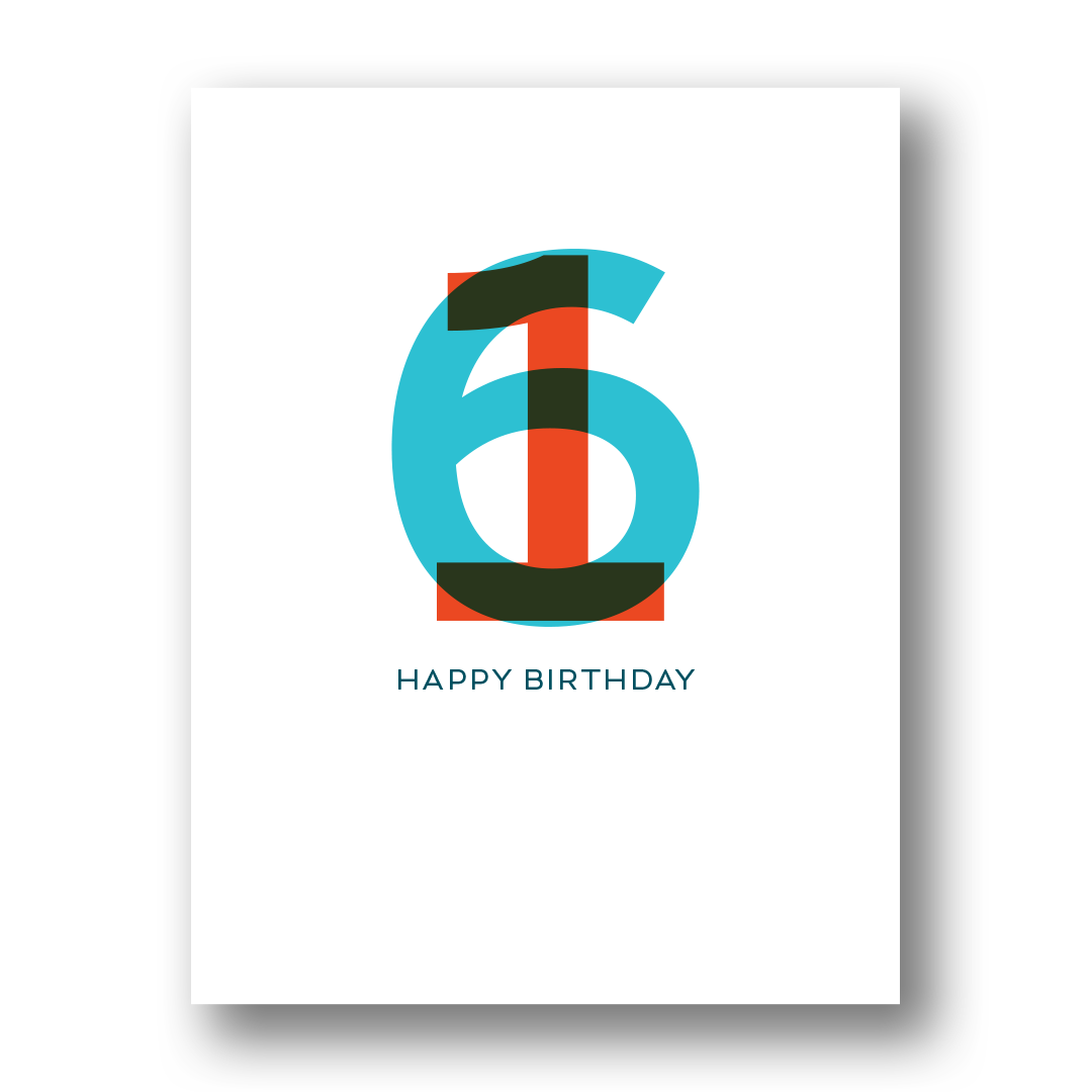 Happy 16th Birthday | Greeting Card