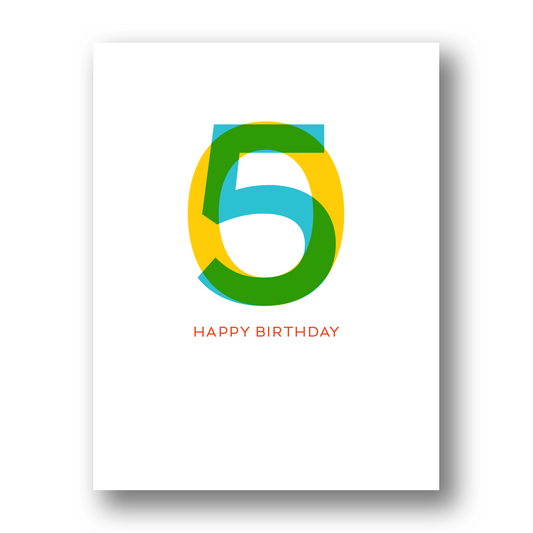Happy 50th Birthday | Greeting Card