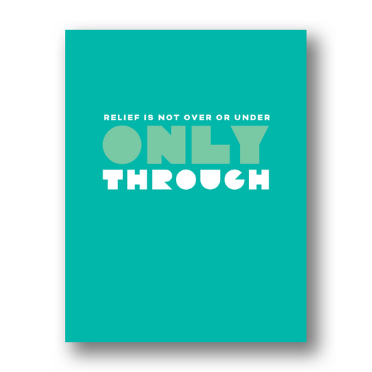 Over Under Through | Greeting Card