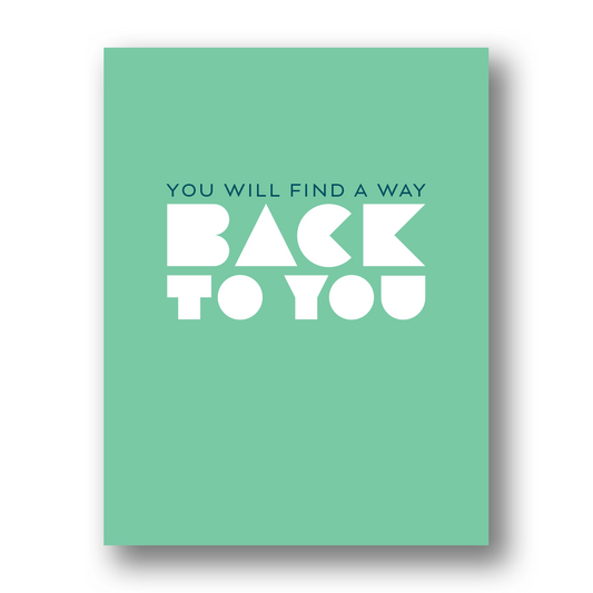 Back To You | Greeting Card
